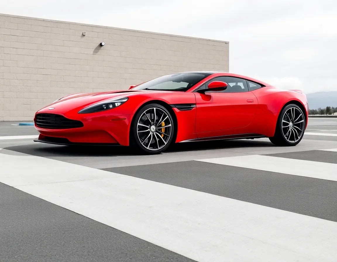 Aston Martin sports car