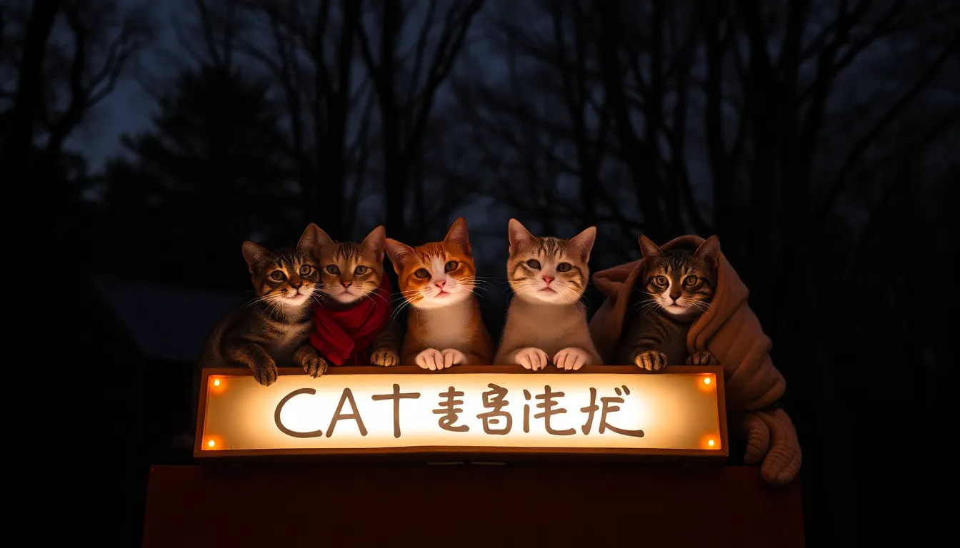 All six CatSign members together