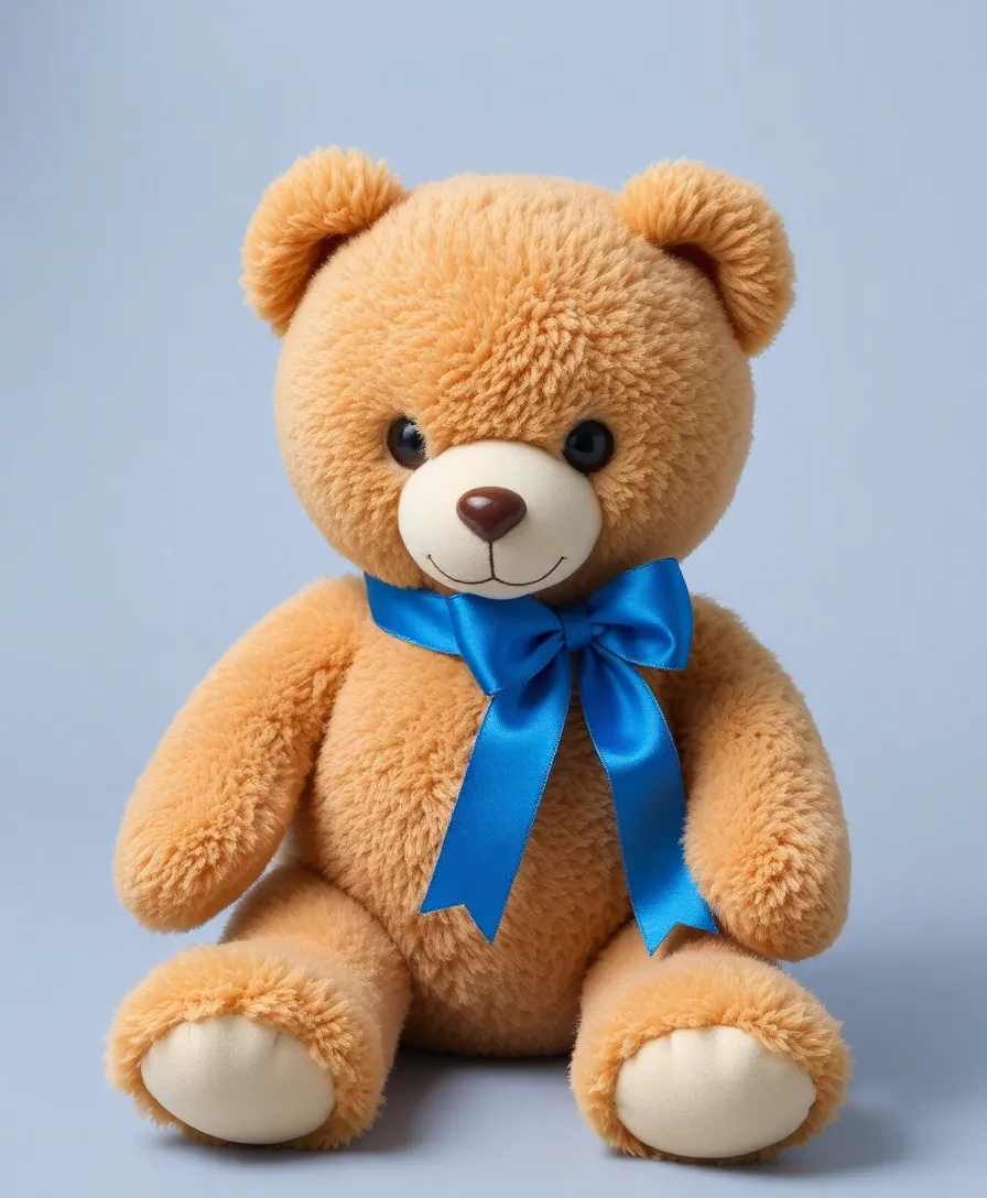 Famous teddy bear plush saying ha ha ha