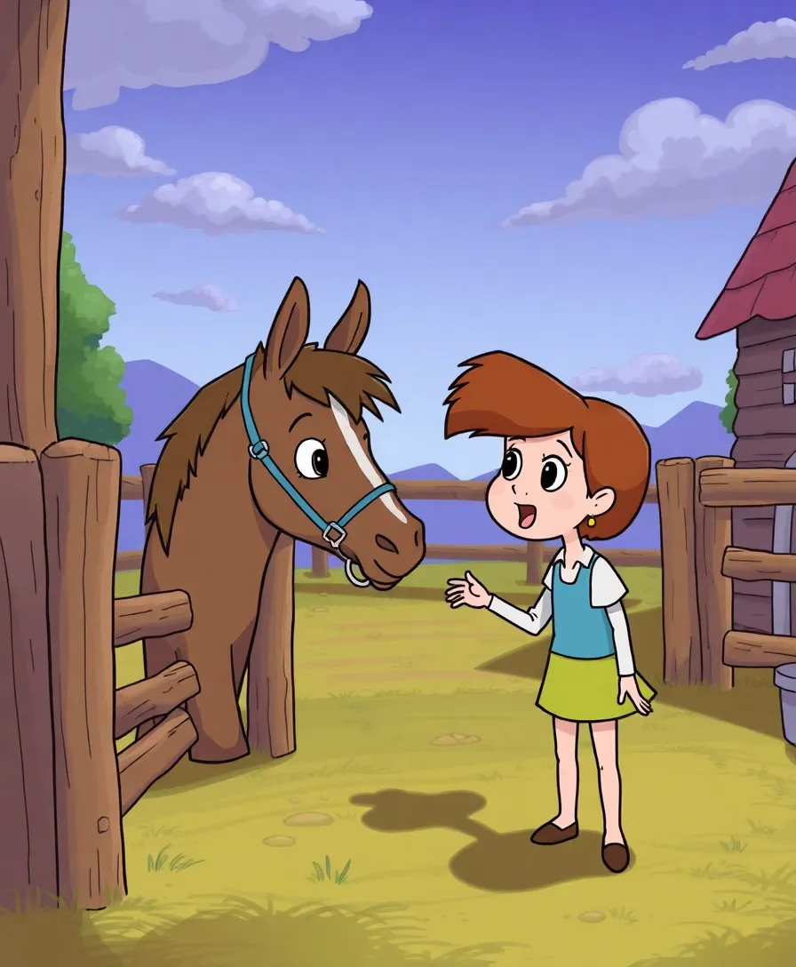 Lois Griffin saying, Peter, the horse is here!