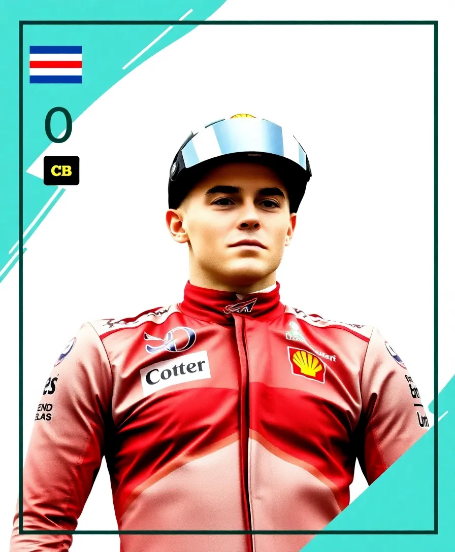 Max Verstappen Formula One card side