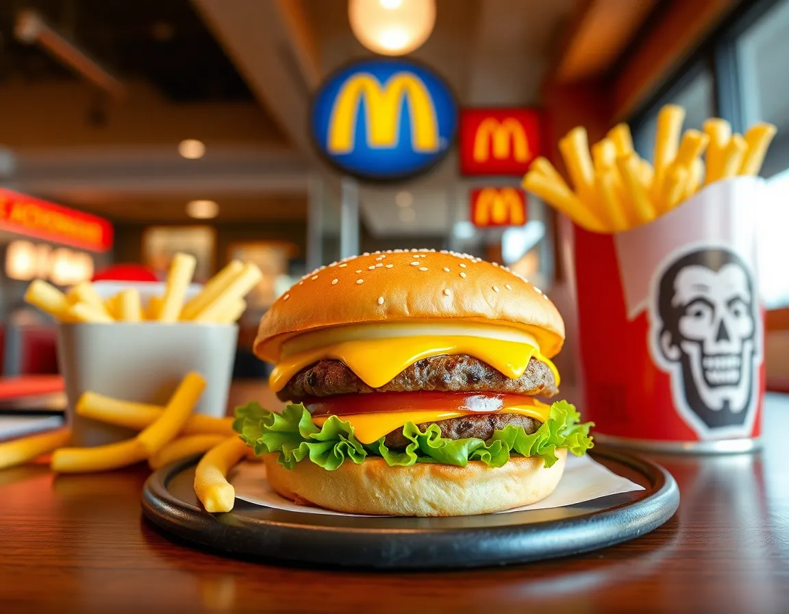 Happy Meal with Cheeseburger