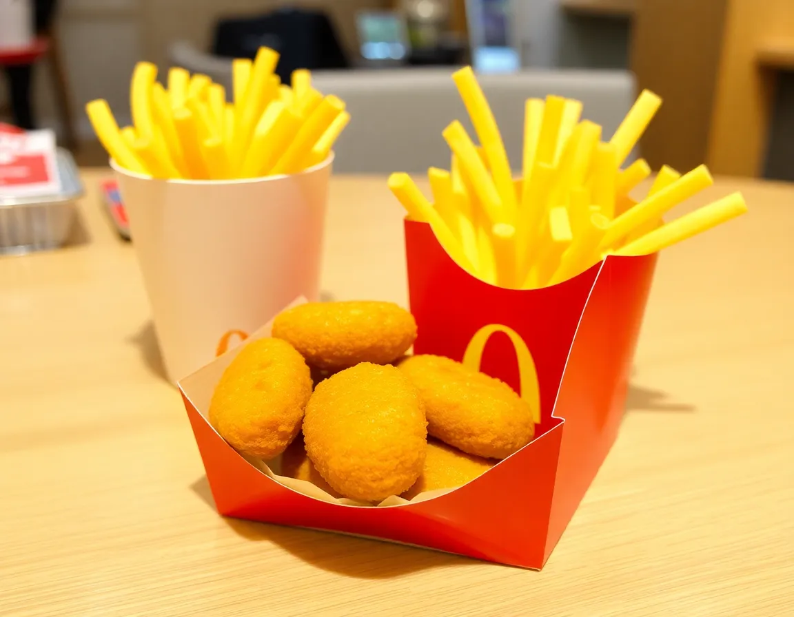 Happy Meal with Chicken Nuggets