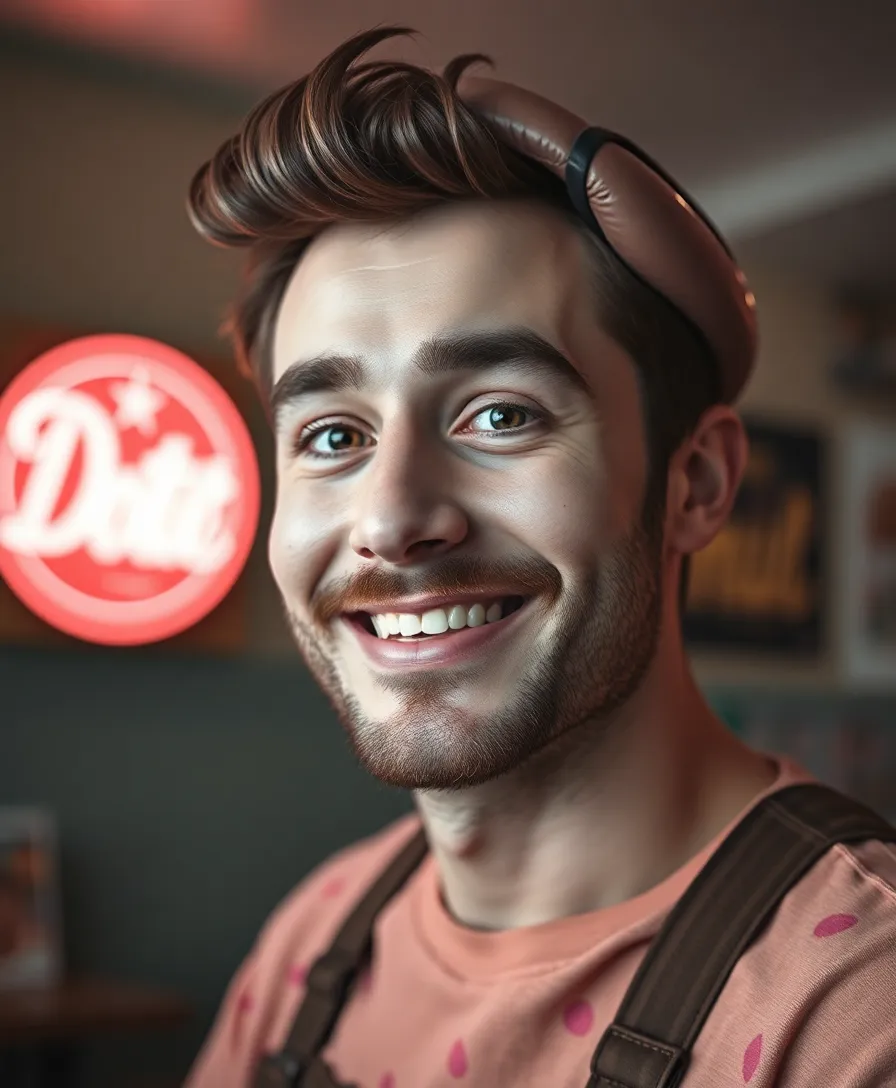 Mr. Donut portrait