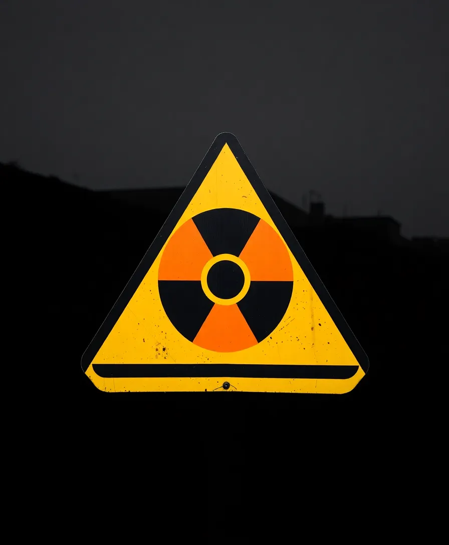 Nuclear warning symbol