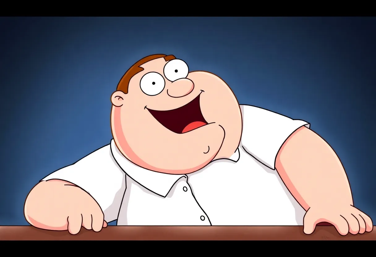 Peter Griffin laughing