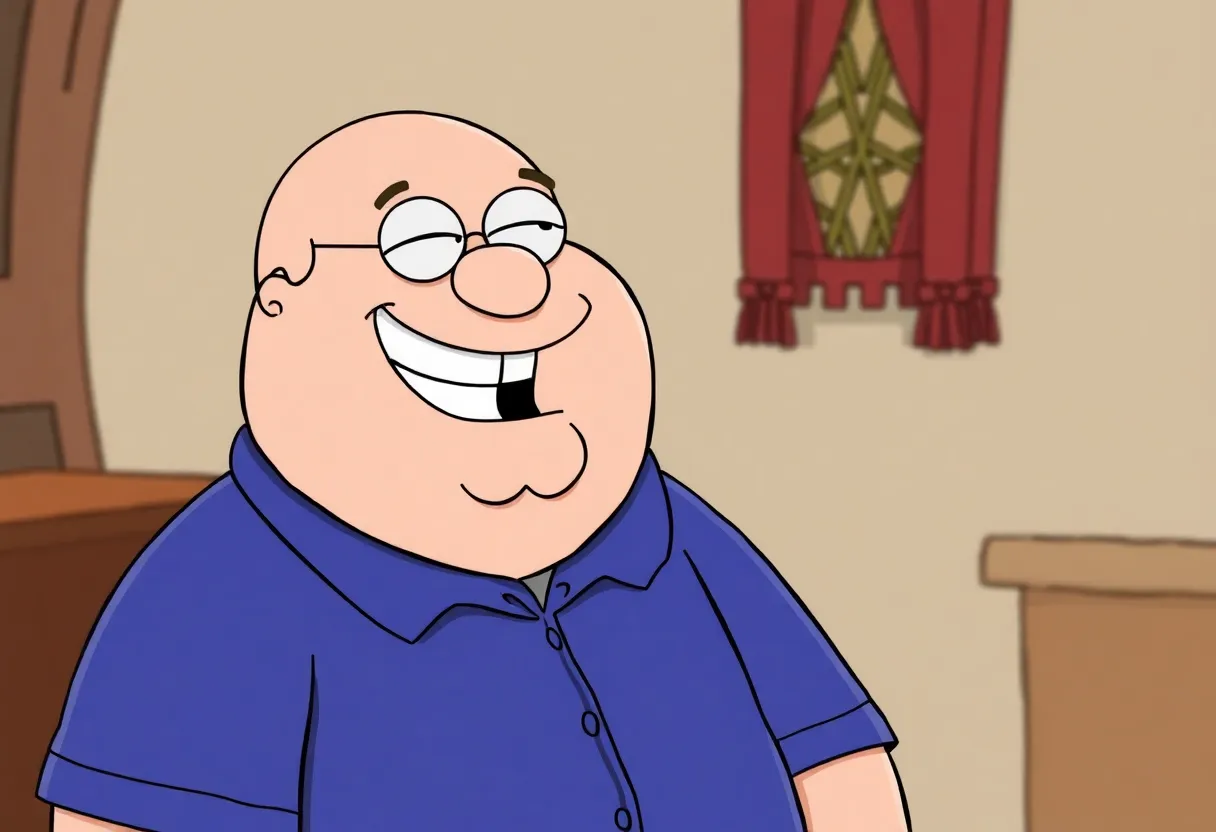 Peter Griffin Laughing