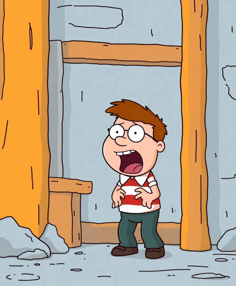 Peter Griffin screaming