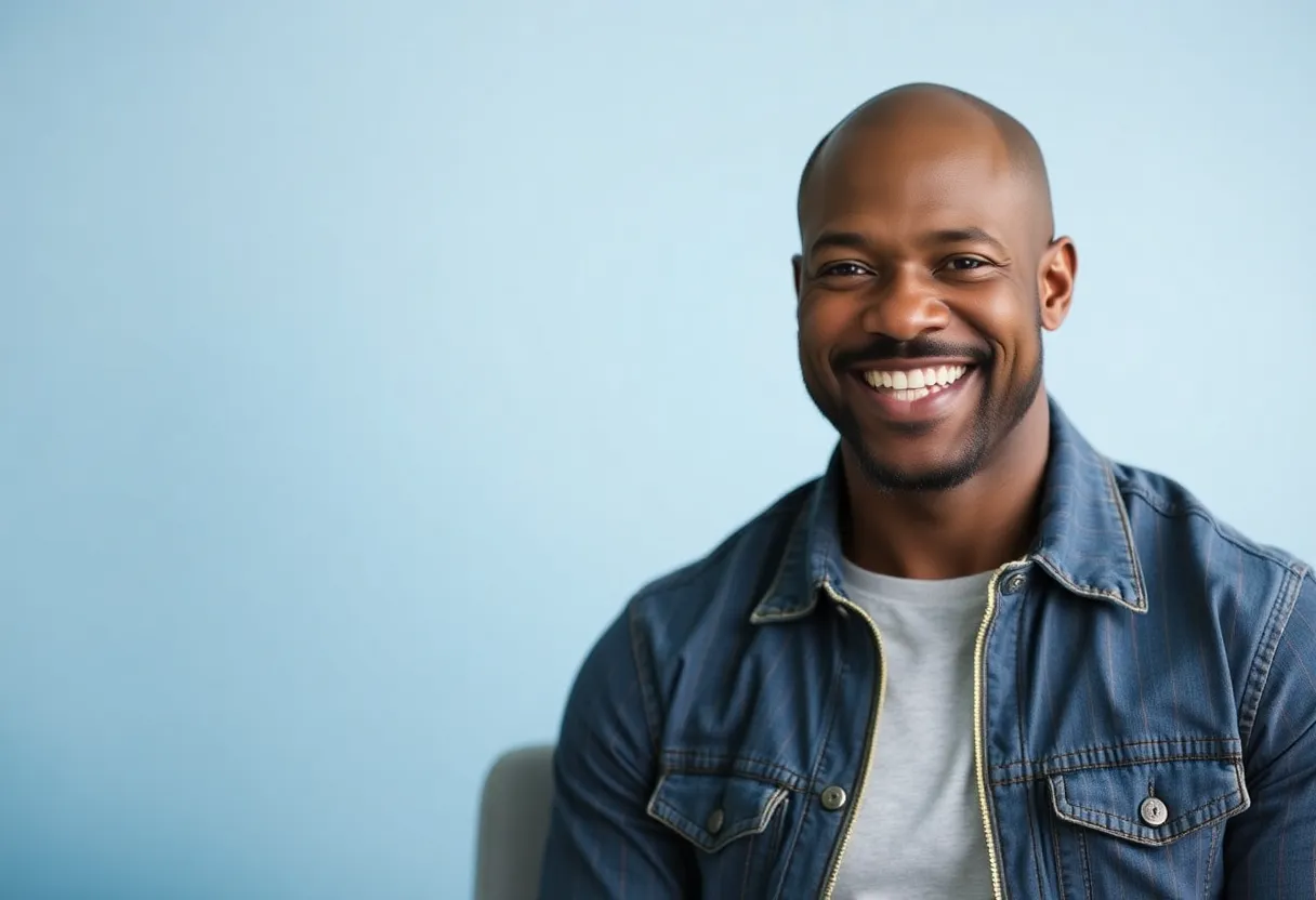 Terry Crews smiling